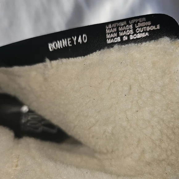 Miz Mooz Bonney Faux Shearling Lined Boots Sz EU40/US9-9.5